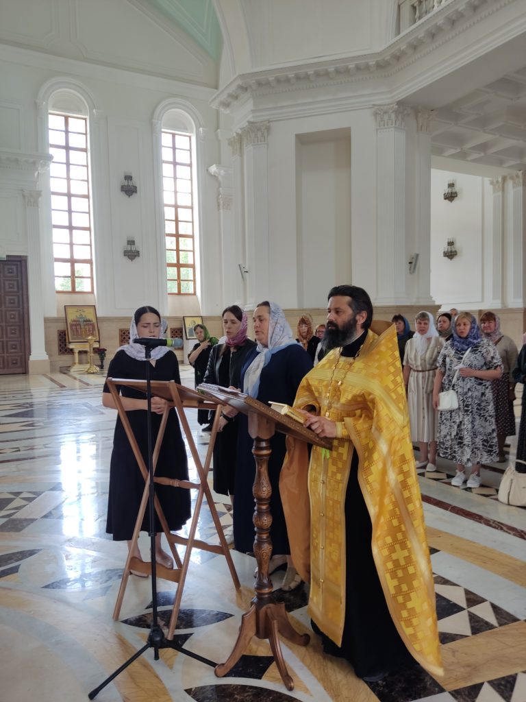 Владимир Кэтанэ в Спасском кафедральном соборе г. Пензы